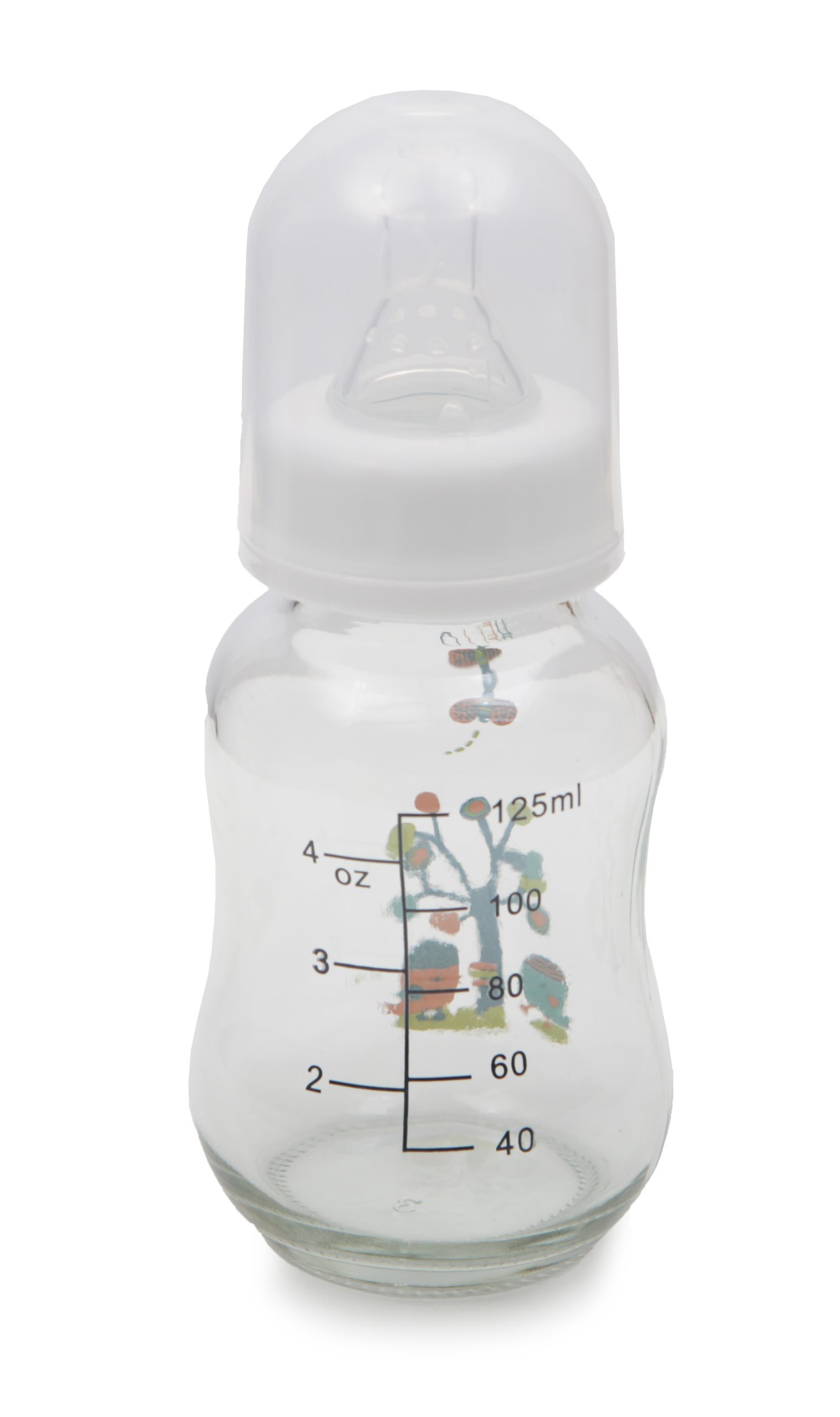 Стъклено стандартно шише 125 ml GB301 Стъклено стандартно шише 125 ml GB301