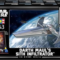 Сглобяем модел, Revell, Подаръчен комплект Darth Maul′s Sith Infiltrator, с аксесоари