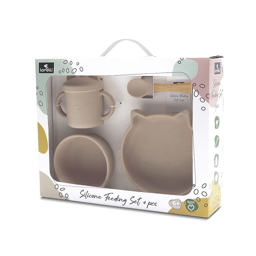 СИЛИКОНОВ СЕТ ЗА ХРАНЕНЕ 4 ЧАСТИ NATURAL BEIGE СИЛИКОНОВ СЕТ ЗА ХРАНЕНЕ 4 ЧАСТИ NATURAL BEIGE