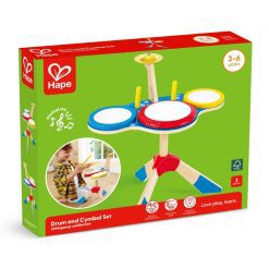 Музикален комплект, Hape, Барабани и чинели