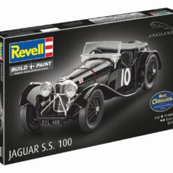 Сглобяем модел, Revell, Автомобил Jaguar SS 100, 75 части
