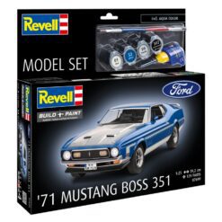 Сглобяем модел, Revell, Автомобил Ford Mustang Boss 351′71, 129 части