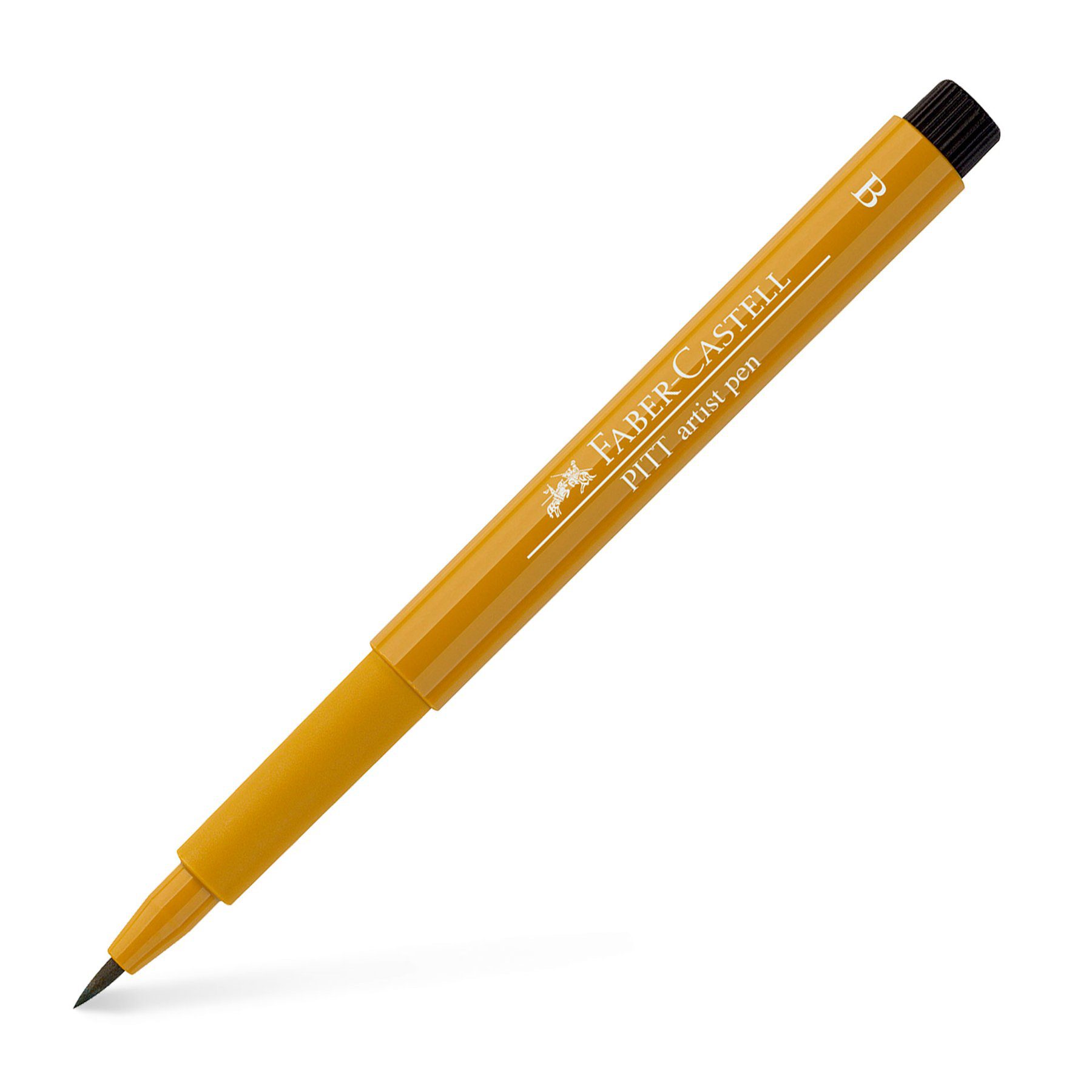Faber-Castell Маркер-четка Pitt Artist Pen, B, № 268, зелено злато Faber-Castell Маркер-четка Pitt Artist Pen, B, № 268, зелено злато