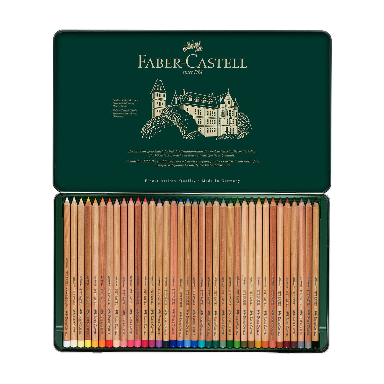 Faber-Castell Цветни моливи Pitt Pastel, 36 цвята Faber-Castell Цветни моливи Pitt Pastel, 36 цвята