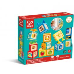 Комплект кубчета за откритие, Hape, 10 части