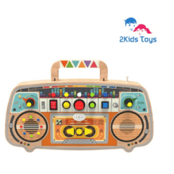 2Kids Toys Дървена занимателна дъска FM Radio