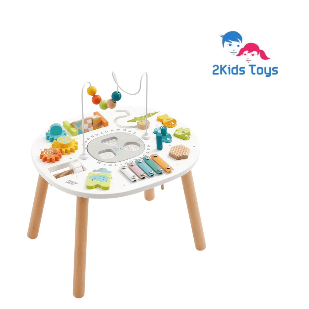 2Kids Toys Дървена занимателна маса за фина моторика 2Kids Toys Дървена занимателна маса за фина моторика