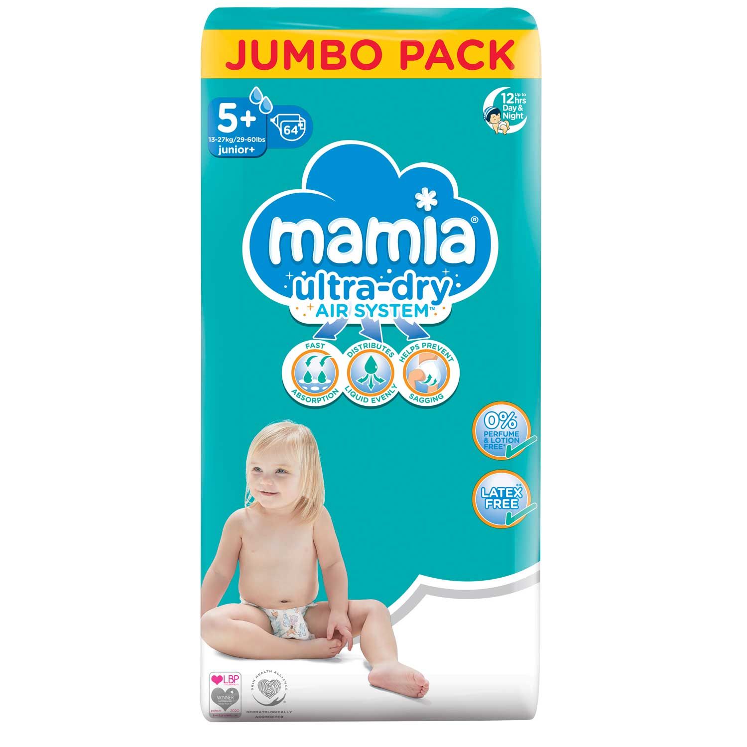 MAMIA 5+ (64бр.) 12-17кг MAMIA 5+ (64бр.) 12-17кг