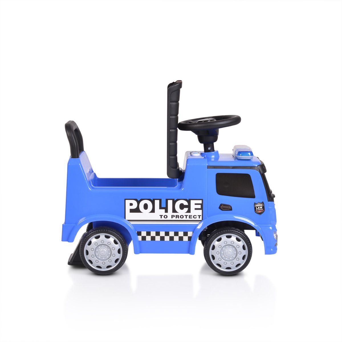 Кола за бутане Mercedes-Benz Antos Police син Кола за бутане Mercedes-Benz Antos Police син
