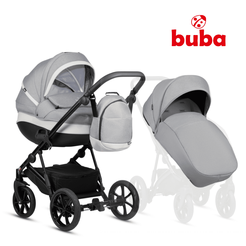 Buba ZAZA2 2в1 бебешка количка 625 Warm Grey Buba ZAZA2 2в1 бебешка количка 625 Warm Grey
