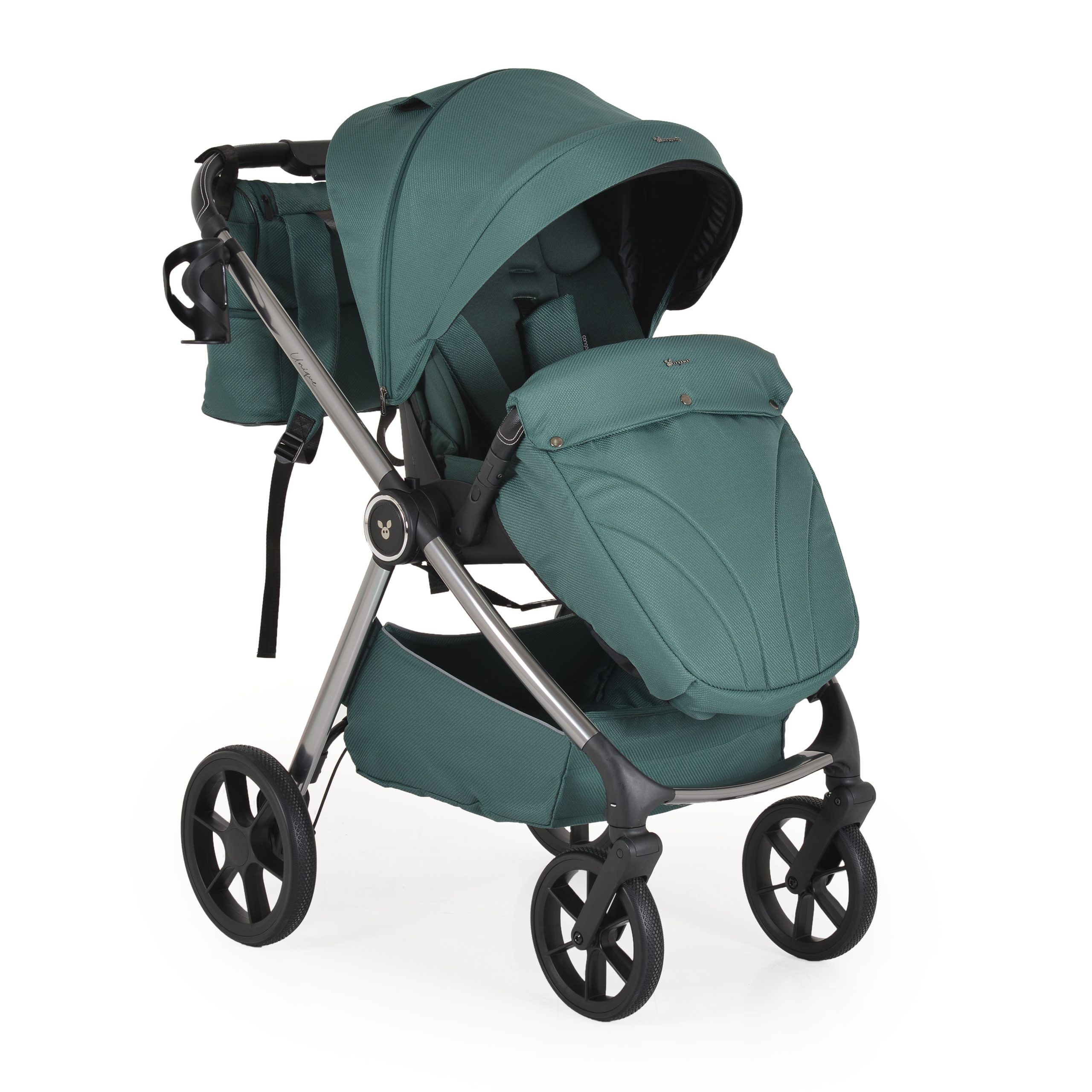 Комбинирана количка 3 в 1 Unique Pine-Green Комбинирана количка 3 в 1 Unique Pine-Green