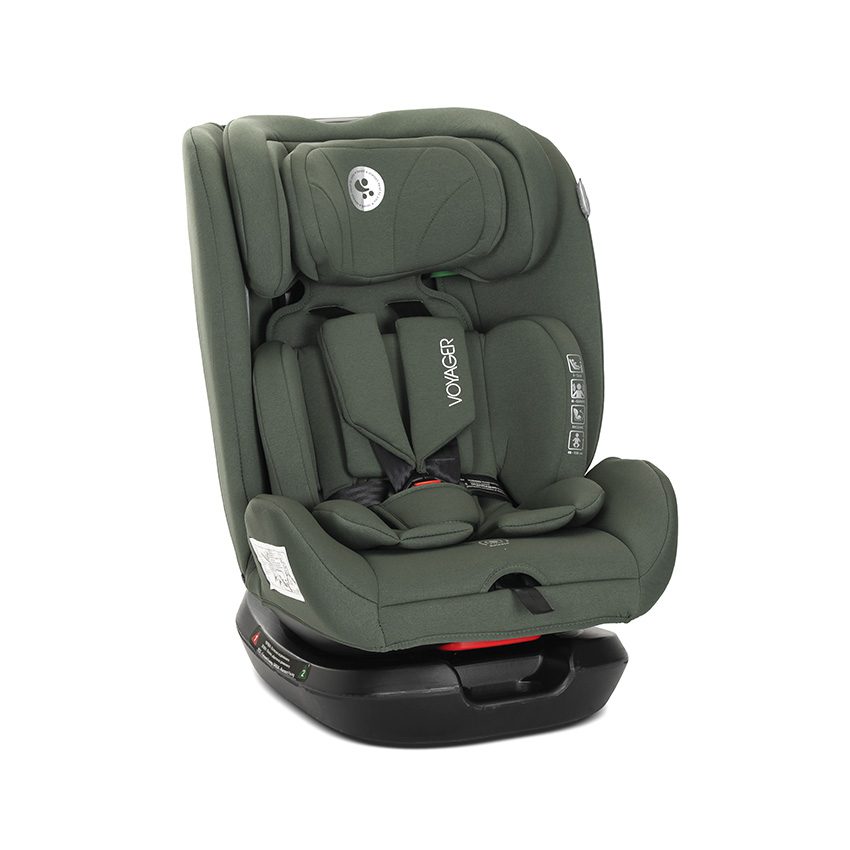 СТОЛ ЗА КОЛА VOYAGER GREEN i-Size 40-150 CM+ВЪЗГЛА СТОЛ ЗА КОЛА VOYAGER GREEN i-Size 40-150 CM+ВЪЗГЛА
