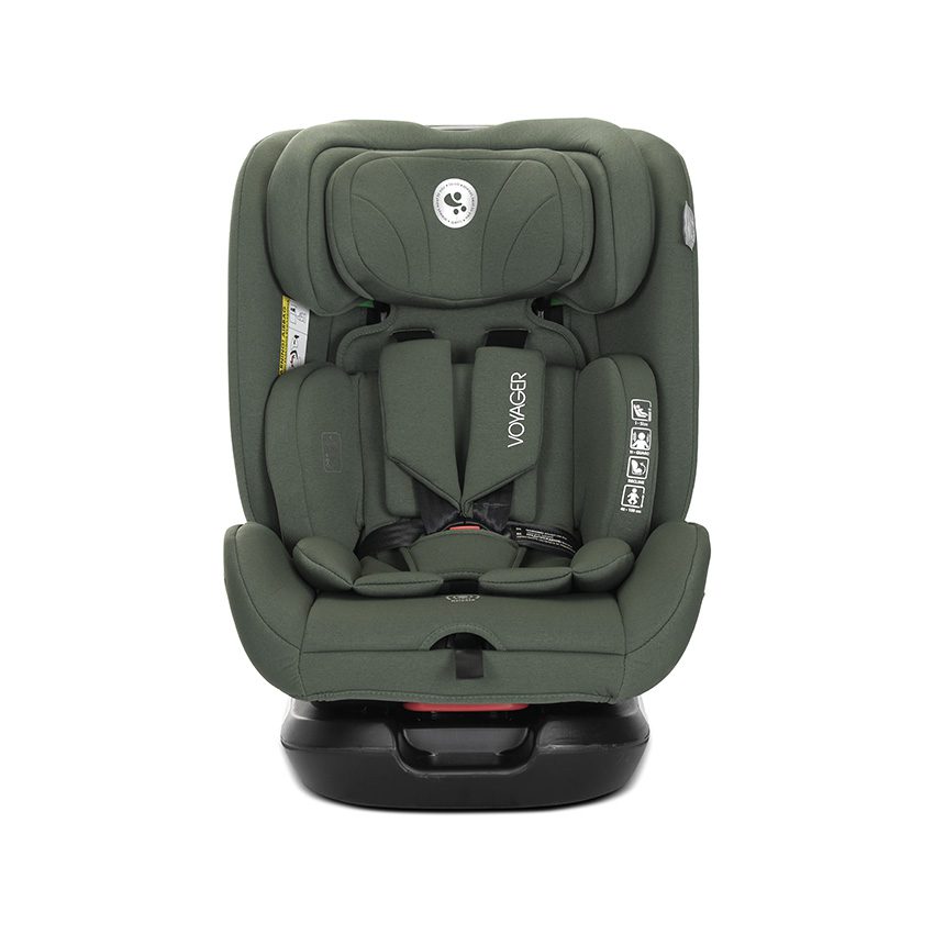 СТОЛ ЗА КОЛА VOYAGER GREEN i-Size 40-150 CM+ВЪЗГЛА СТОЛ ЗА КОЛА VOYAGER GREEN i-Size 40-150 CM+ВЪЗГЛА