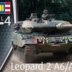 Сглобяем модел, Revell, Танк Леопард 2A6/A6NL, 222 части