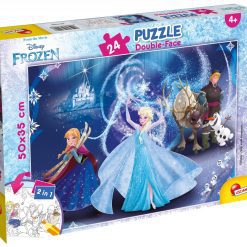 Пъзел, Lisciani, Frozen, Двулицев пъзел 24 части