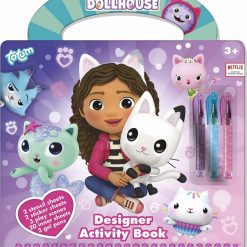 Творчески комплект, Totum, Gabby′s Dollhouse, Книжка за рисуване