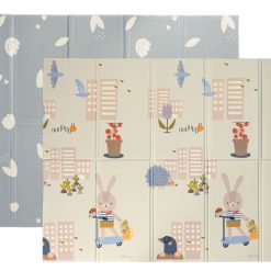 Бебешка двустранна подложка от пяна, Taf Toys, Urban Garden, 150 х 200 см