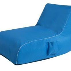 Пуф Фотьойл Relax LUXE+, XL размер, Самостоятелен вътрешен калъф, Водонепропусклив, Промазка Premium, Royal Blue