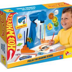 Творчески комплект, Lisciani, Hot Wheels, Проектор за рисуване