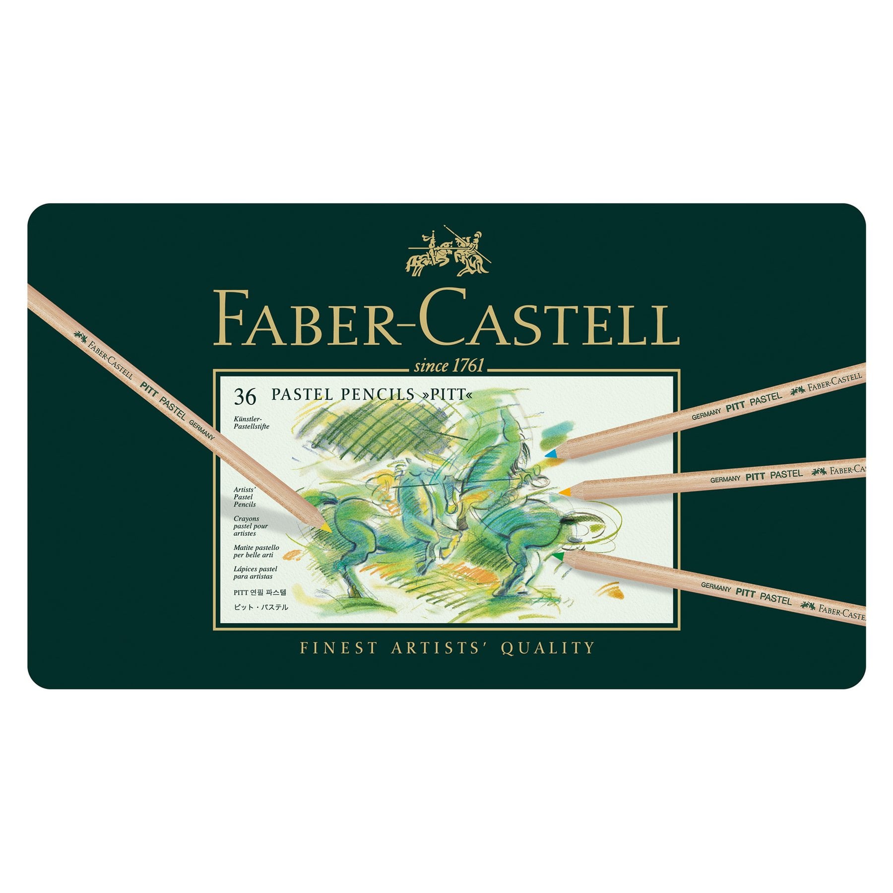 Faber-Castell Цветни моливи Pitt Pastel, 36 цвята Faber-Castell Цветни моливи Pitt Pastel, 36 цвята