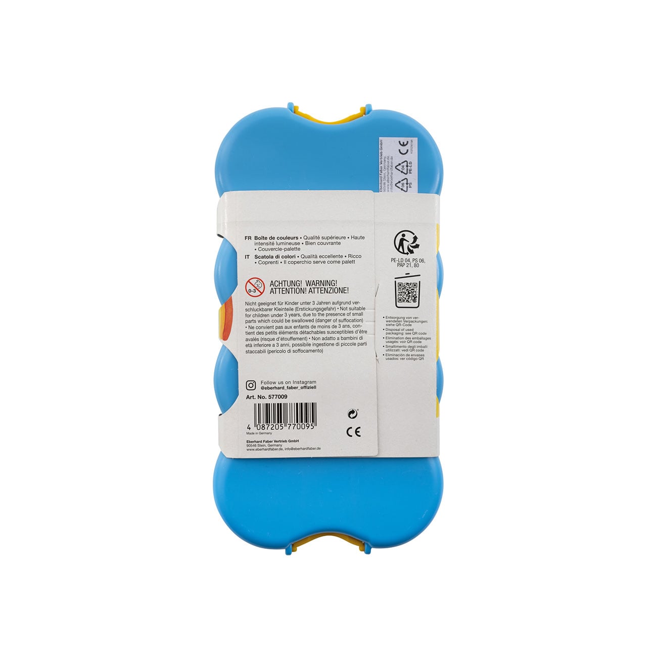 Eberhard Faber Акварелни бои Mini Kids, 8 цвята Eberhard Faber Акварелни бои Mini Kids, 8 цвята
