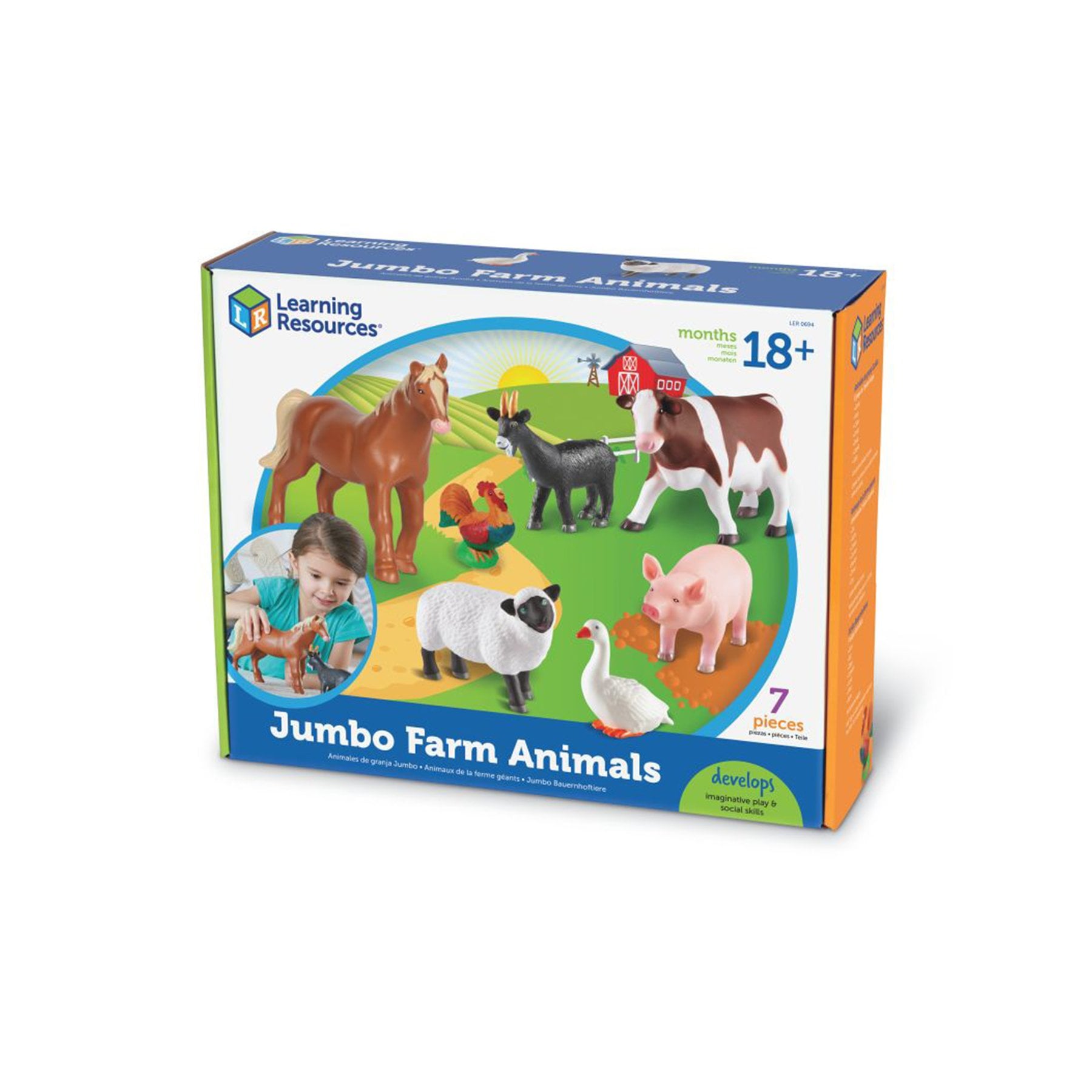 Learning Resources Животни от фермата, големи Learning Resources Животни от фермата, големи