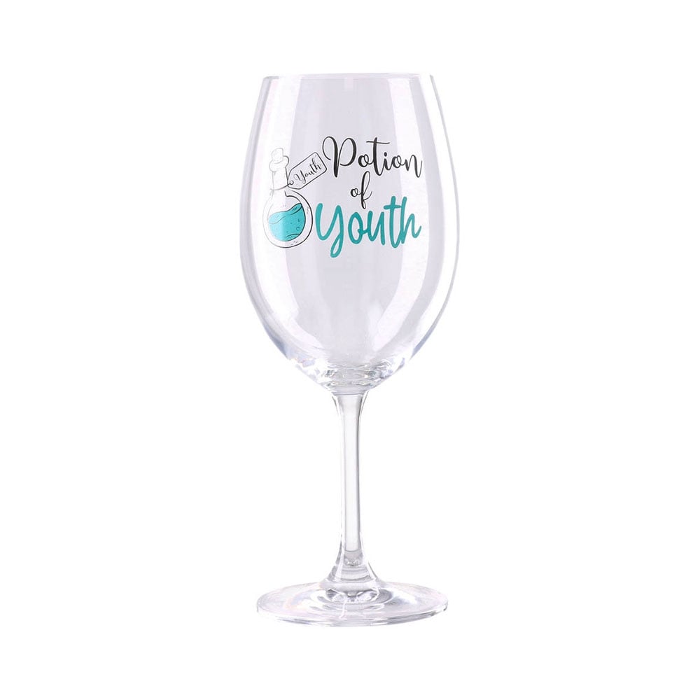 Чаша за вино Takk Mood, Potion of youth, стъклена, 300 ml Чаша за вино Takk Mood, Potion of youth, стъклена, 300 ml