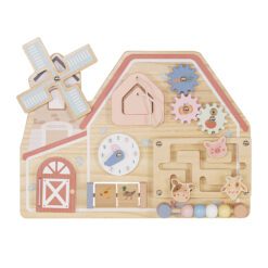 Монтесори дървена дъска Farm House W12D824