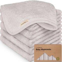 Kърпи От Органичен Бамбук 6 Бр Бежови KeaBabies