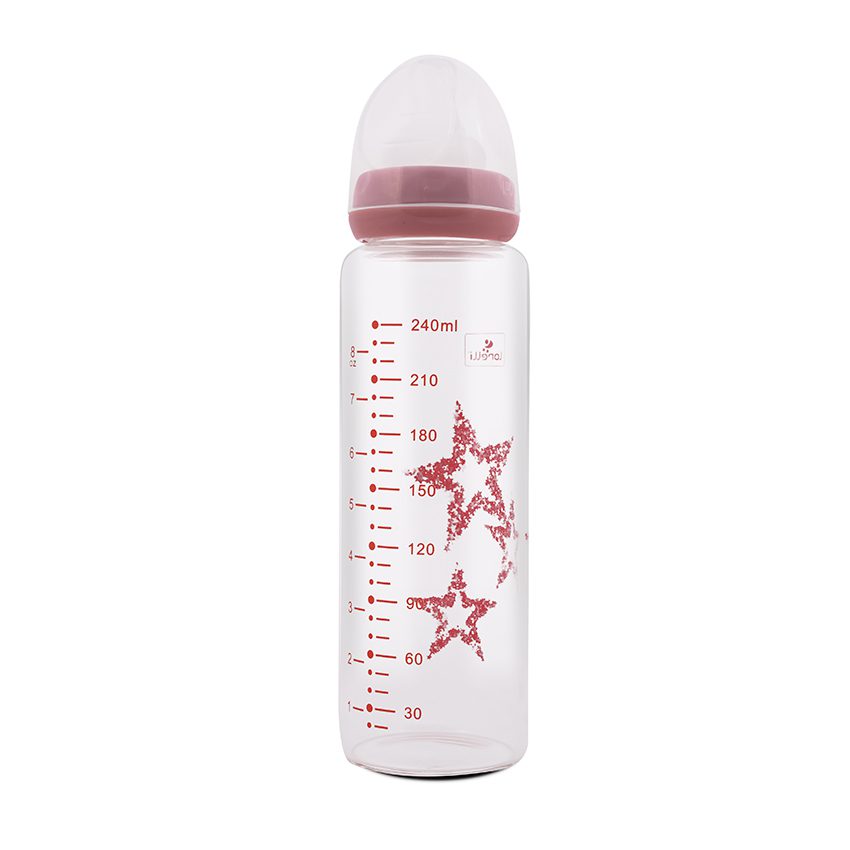 СТЪКЛЕНО ШИШЕ ANTI COLIC 240 МЛ BLUSH PINK СТЪКЛЕНО ШИШЕ ANTI COLIC 240 МЛ BLUSH PINK