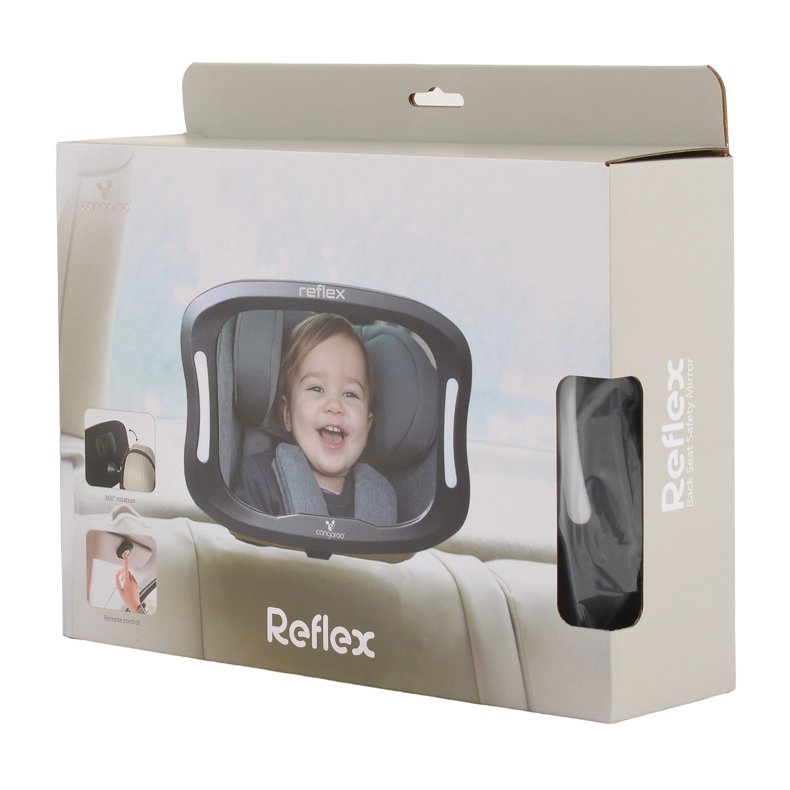 Огледало за задна седалка с LED светлина Reflex Огледало за задна седалка с LED светлина Reflex